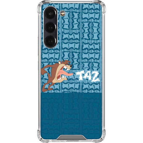 Looney Tunes Tasmanian Devil Yell Galaxy S24 FE Clear Case